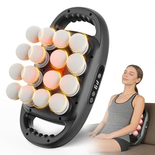 16 Head Massage Gun Set, Deep Tissue Percussion Massager with 9 Modes & 9 Intensities, Pain Relief, Portable & Quiet, Massage Tools for Back, Shoulders, Legs, Foot, Full Body Muscle Relaxation - Image 1