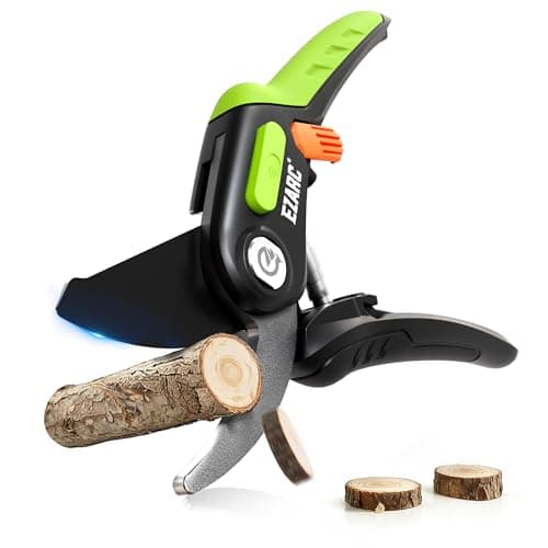 EZARC Garden Pruning Shears, Bypass Hand Pruner 1 Inch Cut Capacity, Garden Clippers Hand Tools for Cutting Flowers, Trimming Plants, Picking Fruits, 1 Pack - Image 1