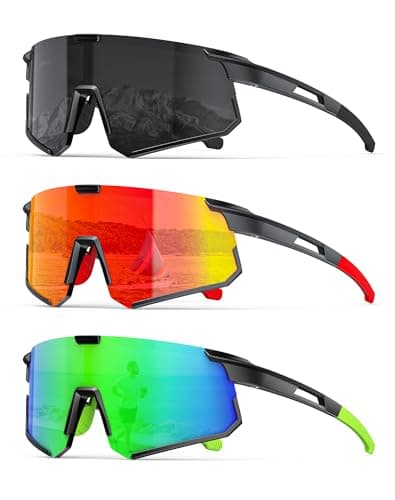 KALIYADI Polarized Sunglasses-Men Running Sunglasses: Mens Womens Polarized Sports Sun Glasses Cycling Driving Fishing - Image 1