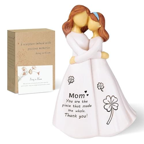 Being in Bloom Gifts for Mom: 5.2” Mother and Daughter Resin Figurine - Sentimental Gift for Mom from Daughter - Mother’s Day and Christmas Keepsake - Image 1