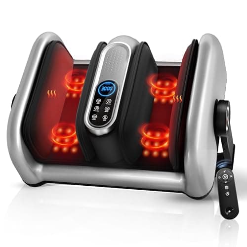 JZBRAIN Pro Shiatsu Foot Massager with Heat for Plantar Fasciitis - Image 1