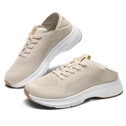 Vilanva Women's Walking Shoes Khaki Size 7.5 - Image 1