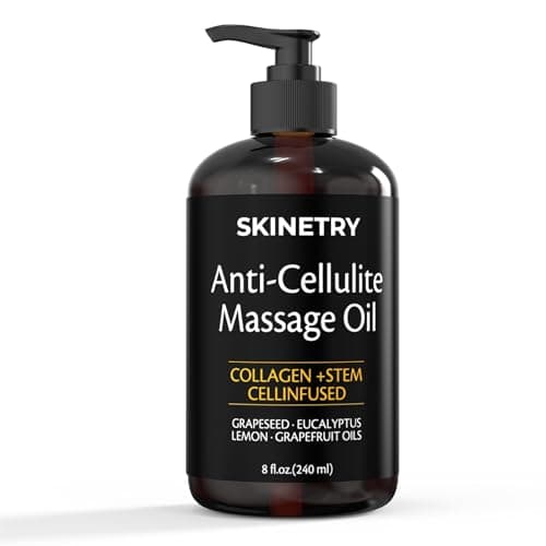 SKINETRY Massage Oil Nourish Your Skin & Senses – Firming Body for Smoothing Cellulite & Improving Texture. Silky, Fast-Absorbing Formula with Collagen & Stem Cell – 8 Fl Oz Aromatherapy Massage - Image 1
