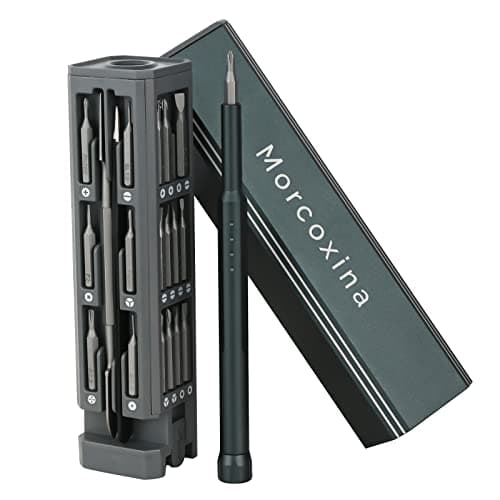 Morcoxina Precision Screwdriver Set, 46 in 1 Mini Screwdrivers, Screwdriver Bit Sets, Multifunction Precision Screwdriver Kit, Repair Tool Kit for Electronics, Computer, Eyeglass, Phone, Watch - Image 1