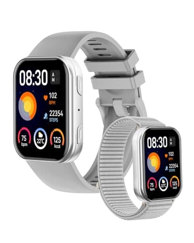 Arteedom Smartwatch for Men Women 1.93in HD Gray