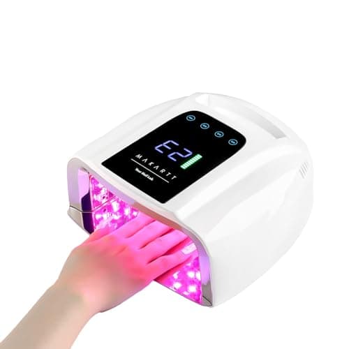 Makartt Professional UV LED Nail Light with Handle Rechargeable Nail Dryer