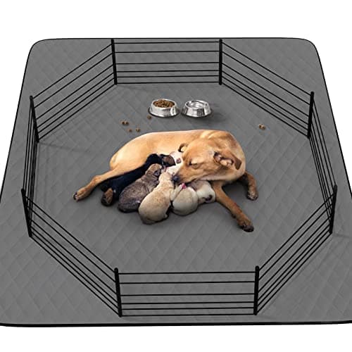 Washable Reusable Dog Pee Pads, 72"x72" Absorbent & Waterproof Puppy Training Pad for Crate, Playpen & Carpet, Large Potty Pads for Dogs, Cats & Small Pets - Image 1