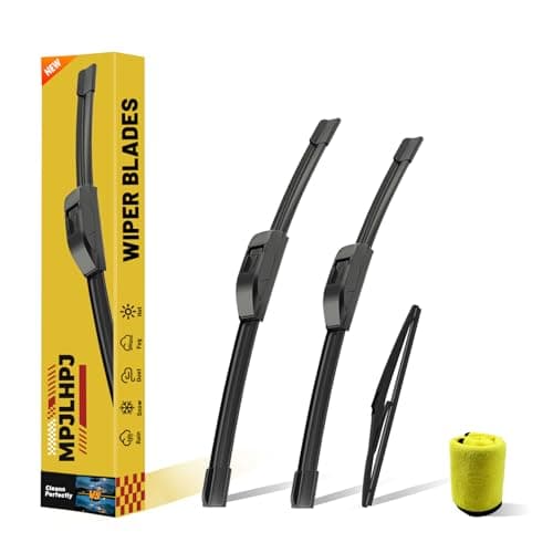 Windshield Wiper Blades Replacement for 2014-2021 Jeep Grand Cherokee, Front Rear Wiper Set 22"+21"+11" (Pack of 3) - Image 1