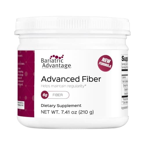Bariatric Advantage Advanced Fiber - Powdered Formula Supports a Healthy Intestinal Environment and Aids Absorption of Calcium and Magnesium* - Unflavored - 30 Servings - Image 1
