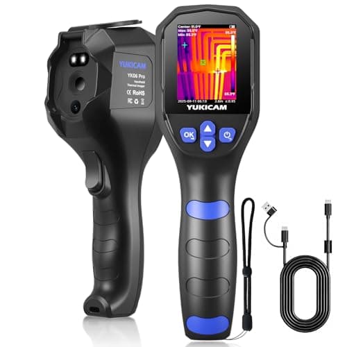 Thermal Camera, Dual-Light Infrared Camera for Water Leaks and HVAC - Image 1