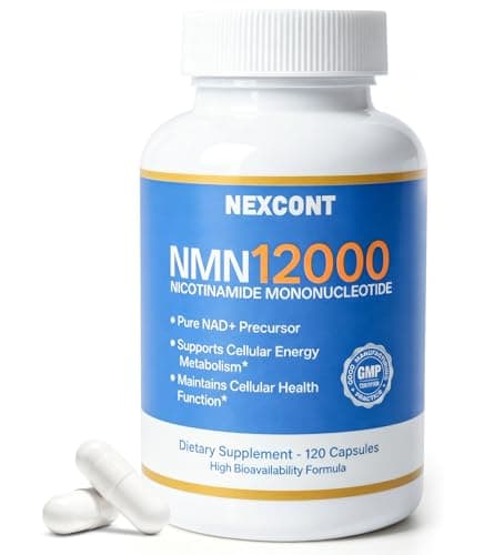 NMN Supplement 400mg Third-Party Tested Supporting Healthy Aging, Cellular Energy & Brain Function, Pure Liposomal NMN for Boosting NAD+ Levels for Women & Men, GMP Certified, Gluten-Free, 30 Servings - Image 1