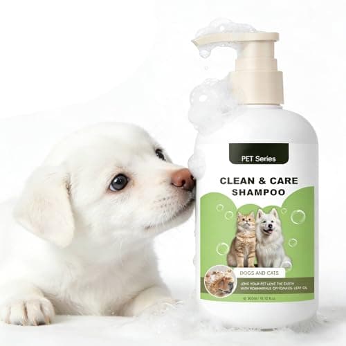 AOPEIBOTO Puppy Shampoo for Puppies 8 Weeks Old, Gentle Tearless Dog Shampoo for Smelly Dogs, Deodorizing Dog Shampoo with Aloe Vera & Oat Extract - Image 1