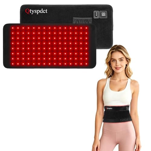 Red Light Therapy for Body, 660nm 850nm 16" 3 in 1 LED Infrared Redlight Therapy Belt Wrap Pad for Neck Shoulder Back Knee Muscle - Image 1