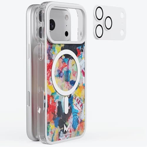 M.Craftsman iPhone 17 Pro Case with Camera Lens Protector in Aerospace-Grade Aluminum, Lightweight Shockproof Hybrid Cover, Stylish Slim Dual-Layer Design, Anti-Yellow, MagSafe 6.3" - Image 1