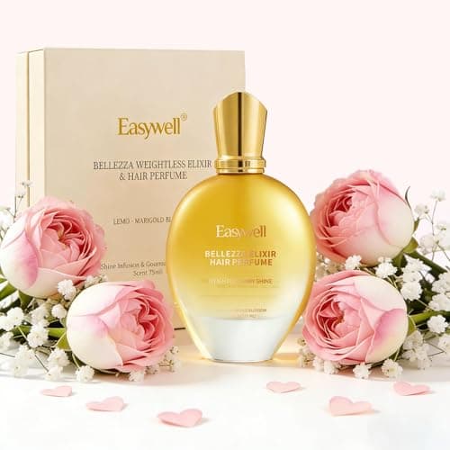 EASYWELL Leave In Conditioner Spray, Hair Perfume for Women, Hair Spray Women with Vitamin B5, Floral, Osmanthus Aroma, Violet Vanilla Orchid, 2.5 Fl Oz - Image 1