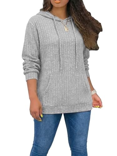 STOLKISS Fashion Hoodies for Women Long Sleeve Sweatshirts Causal Loose Fit Fall Pullover Spring Shirts with Kangaroo Pockets - Image 1