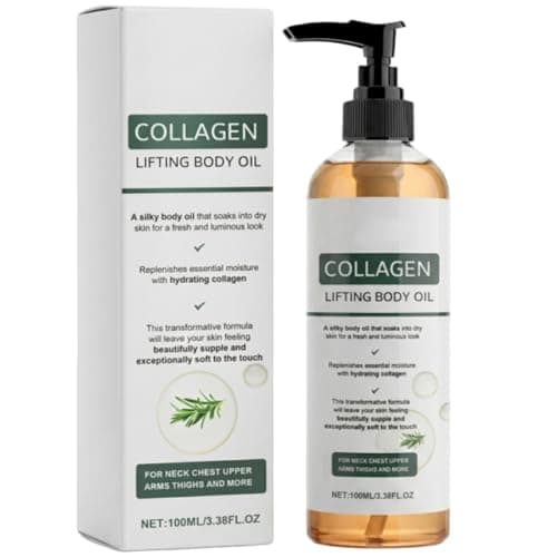 Collagen Lifting Body Oil | Collagen Oil for Skin & Body | Deep Hydration & Anti-Aging | After Shower & Daily Care | Silky Texture, Lightweight & Non-Greasy | Neck, Arms, Legs, Belly Care | 3.38 Fl Oz - Image 1