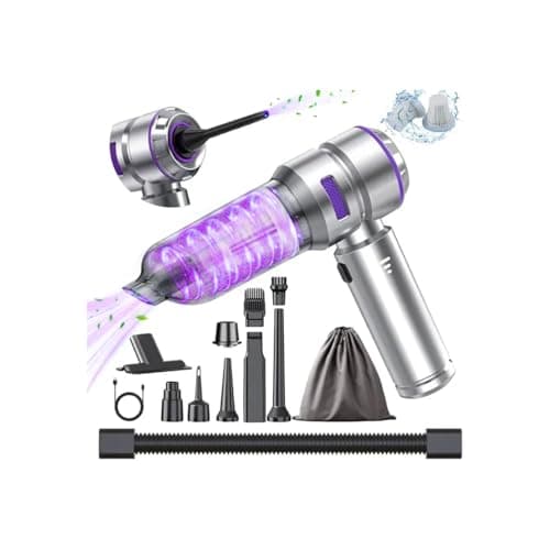Car Vacuum Cleaner High Power - 22000PA Portable Car Vacuums 4 in 1 Compressed Air Duster & Blower Hand Held Vacuum Cordless with Brushless Motor for Cars Home Office Camping Ideal Gifts for Men women - Image 1