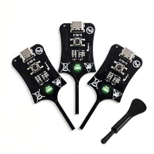 Portable Mini Type C Inductance Tester, Non-Contact Coil Tester & Electromagnetic Fault Detector for Motherboard Repair, in-Circuit Inductor Detector Tool for PC/Phone Circuit Board (3 Pack) - Image 1