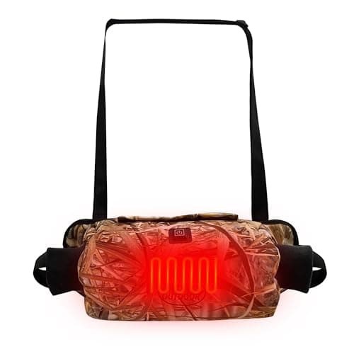 MYDAYS OUTDOOR Heated Hand Warmer Pouch for Fishing(No Power Bank) Electric Hand Warmer Pouch with 3 Heat Modes Great for Winter, Baseball, Hiking, Camping(Reeds) - Image 1