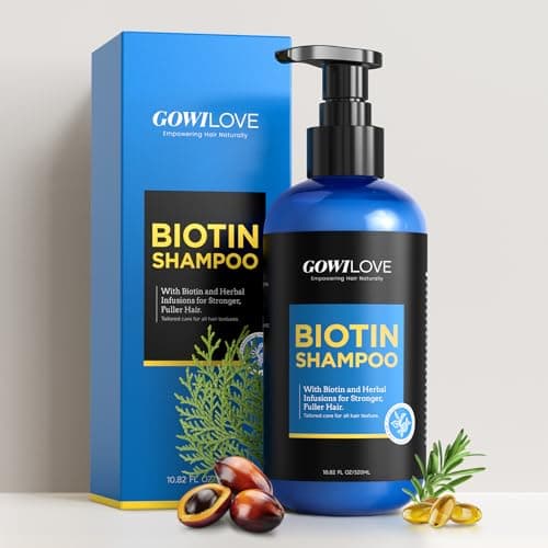 Spartan Root Activator Shampoo for Men, 99% Pure Biotin Hair Growth Shampoo for 3X Thicker, Fuller Hair, Batana & Noni Fruit Oil Hair Care for Deep Nourishing, Rosemary Dandruff Treatment for Women - Image 1
