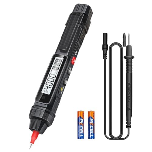 SNAKOL Pen Type Digital Multimeter Voltage Tester NCV Non-Contact Meter 600V Voltmeter, with LCD Backlit Display, Measure AC DC Voltage Resistance Diode Continuity for Electrician Tools - Image 1