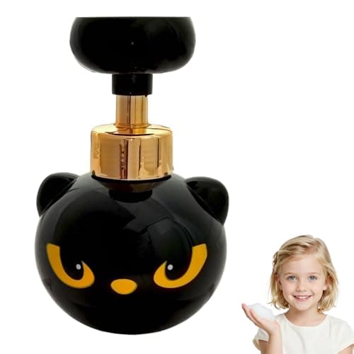 Cat Paw Foam Soap Dispenser - Refillable Foaming Hand Soap Pump Bottle Creates Adorable Paw-Shaped Foam, BPA-Free, Eco Friendly for Bathroom, Kitchen, Salon & Home Use - Image 1