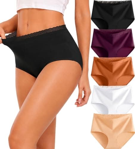 UNDER THE SEA Cotton Underwear for Women High Waisted Full Coverage Briefs GIFT Clearance Haul Pajamas Underwear ladies - Image 1