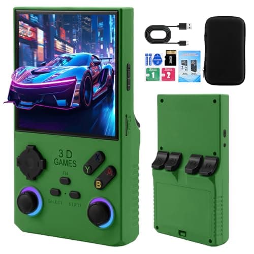 2026Newly Upgraded V40 MAX Retro Handheld Game Console with 256G Built-in 20000+ Classic Games, 4.0 Inch 4K HD IPS Screen Open Source Linux System, 4000mAh Battery, Portable Pocket Video Game Console
