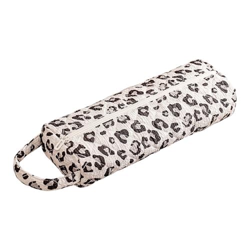 AMZMA Quilted Hair Dryer Travel Case, Portable Hair Tools Organizer for Curling Irons & Flat Irons, Soft Toiletry Storage Bag, Travel Essentials Gift for Women Girls