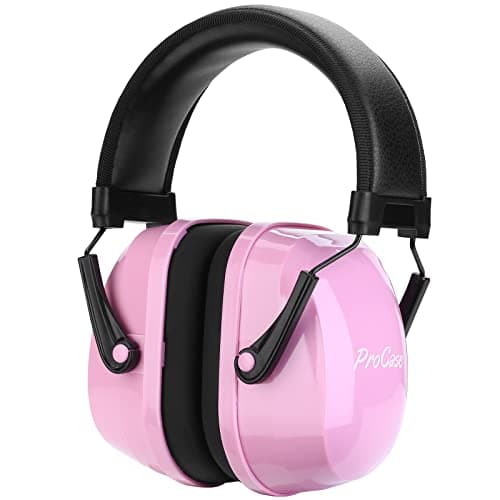 ProCase Kids Ear Protection, SNR 29 dB Noise Cancelling Headphones for Autism Children Toddler, Sound Proof Noise Reduction Earmuffs for Fireworks, Flight, Concert -Pink - Image 1