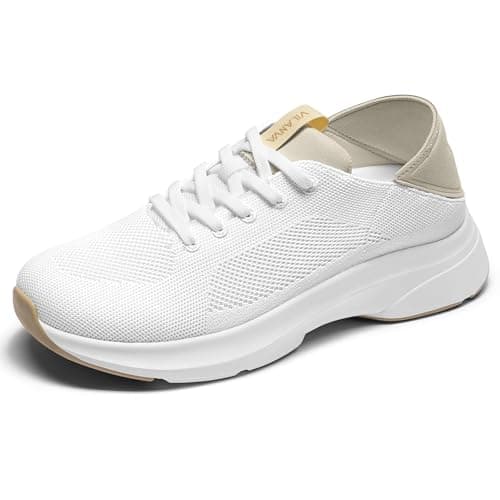 Vilanva Women's Walking Shoes White Size 6 - Image 1