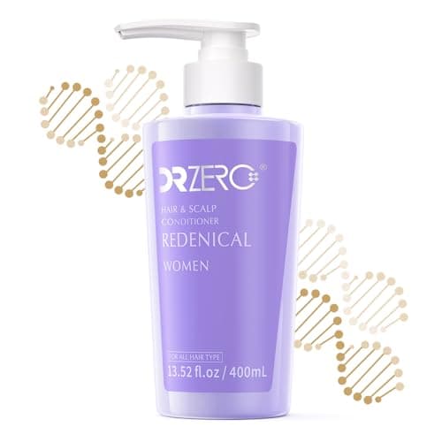 DR ZERO REDENICAL Hair Growth Conditioner for Women, 13.5 oz, Volumizing Thickening & Anti Hair Loss Regrowth Treatment, Clinically Tested for Hair Thinning with Redensyl, Japanese Hair Care Products - Image 1