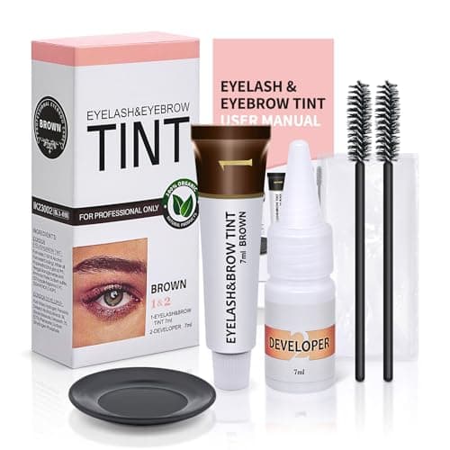 Eyebrow & Eyelash Color Kit, Professional Lash & Brow Color Kit, 7ml, Brown - Image 1