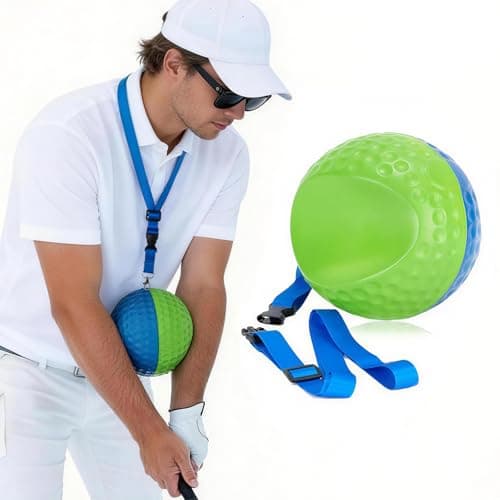 ZoiNavyer Golf Training Aid Ball, Swing Trainer for Impact Precision & Consistent Swings, Fixes Slicing, Scooping & Chicken Wing, Simple Effective Golf Training Tool - Image 1