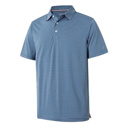 Golf Shirts for Men Dry Fit Moisture Wicking Casual Sport Short Sleeve Mens Golf Polo Shirts - Image 1