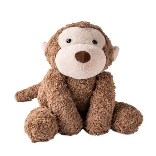 24" 3.2 Pounds Monkey Cute Weighted Stuffed Animals,Sensory Comfort Plush Throw Pillow Toy,Monkey Plush Toys for Stress Relief, Kawaii Plushies Hugging Toy Stuffed Monkey Gifts for Kids & Adults. - Image 1