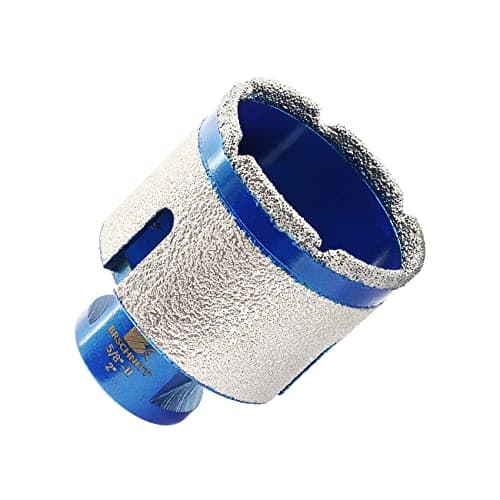 Diamond Core Drill Bit - BRSCHNITT Diamond Finger Milling Bit 2" for Drilling Enlarging Shaping Round Bevel Holes in Porcelain,Ceramic,Granite,Marble 5/8-11 Thread - Image 1