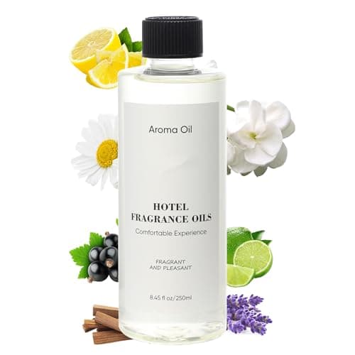 Hotel Diffuser Oil Refill Inspired by The Ritz-Carlton Hotel - 250 ml 8.45 fl oz -Aromatherapy Essential Oil- Lemon, Lavender & Wood Notes- Ideal for Ultrasonic and Waterless Diffusers - Image 1