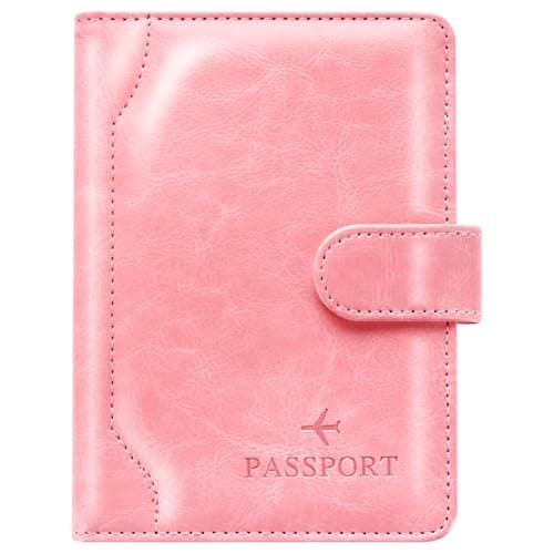 Herain Passport Holder for Travel Cruise Essentials, Passport Cover Wallet Case Women Men Family, RFID Passports Book Holders Travels Gifts Must Haves Accessories - Image 1