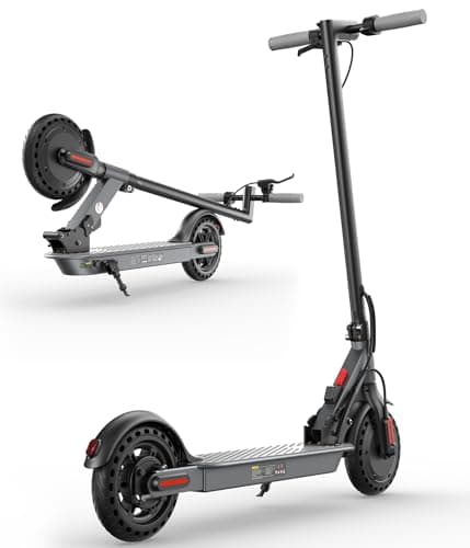 Electric Scooter for Big Kid, Escooter with 350W Motor, 3 Speed & 21-Mile Range, 8.5" Pneumatic Tires & Drum Brakes, Foldable Commuting Electric Scooter for Adults - Image 1