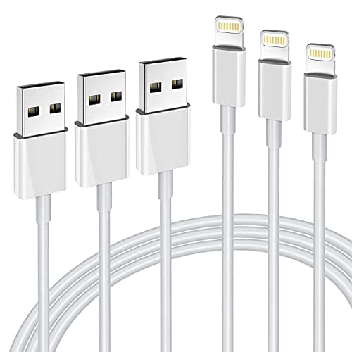 iPhone Charger 3Pack Apple MFi Certified Apple Charger 6FT, Lightning Cable 6FT Compatible with iPhone 14/13 /12 Mini Pro Max SE 11 Xs Max XR X 8 7 6 Plus 5S iPad Pro - Image 1