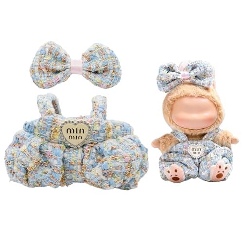 LYBHYQTII Clothes for 17cm Dolls Accessories Luxury Chic Style Set for 17cm Dolls High-End Fashion Doll Outfit with Accessories Premium Clothes for Doll - No Doll (Blue A) - Image 1