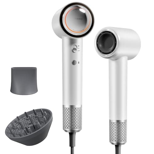 Tideway Hair Dryer Professional High-Speed Ionic Blow Dryer 110,000 RPM, Compact Hair Dryer with Magnetic Diffuser, Fast Drying with Brushless Motor Low Noise Smart Temperature Control-H11 - Image 1