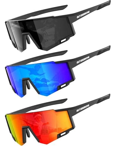 NSSIW Kids Sunglasses Boys Sun-Glasses: Sports Youth Baseball Sunglasses Girls with UV400 Unbreakable 3 Pack Age 4-14 - Image 1