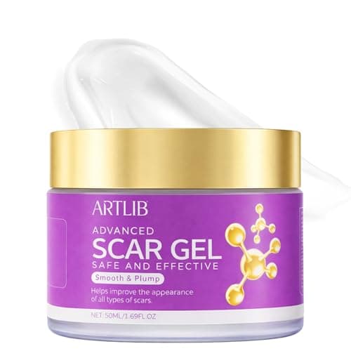 ARTLIB Scar Cream,Silicone Scar Gel,Helps Reduce Surgical Scars,Acne,Burn,Keloids Bump,Stretch Marks, Advanced Scar Removal Cream for Old and New Scars(1.69oz) - Image 1