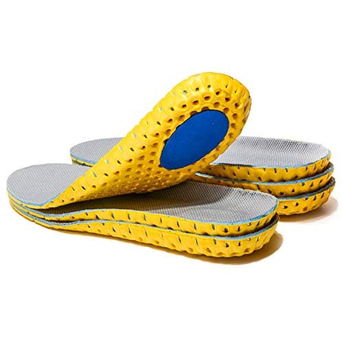 XINIFOOT 3 Pairs Elastic Shock Absorbing Shoe Insoles Breathable Honeycomb Sneaker Inserts Sports Shoe Insole Replacement Insoles for Women - Image 1