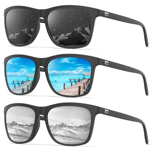 KALIYADI Mens-Sunglasses Polarized Sunglasses-Men Women: Classic Sun glasses with UV400 Protection for Driving Golf Fishing - Image 1