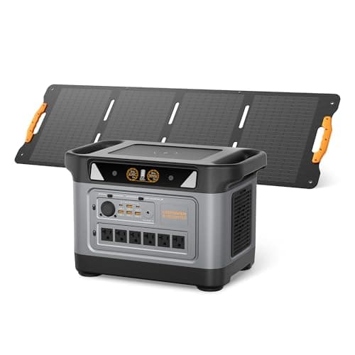 UDPOWER S1000 Pro Portable Power Station with 210W Foldable Solar Panel, Solar Generator for Home Backup RV Camping, Pure Sine Wave - Image 1