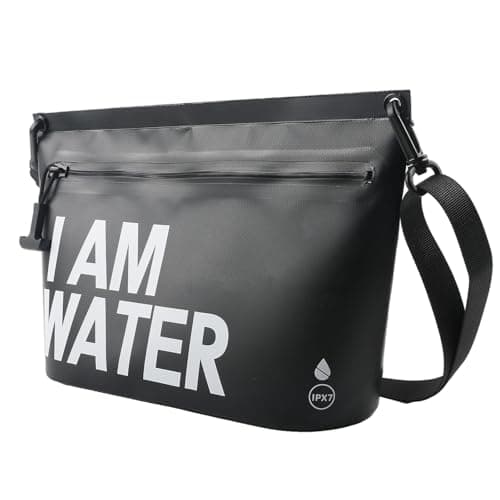 UOEPOWA 6L Water-Resistant Travel Pouch, Splashproof Zipper Toiletry Bag, Lightweight Splash-Resistant Organizer for Beach, Pool, Travel Essentials - Image 1